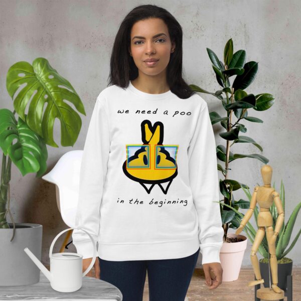 Unisex organic sweatshirt